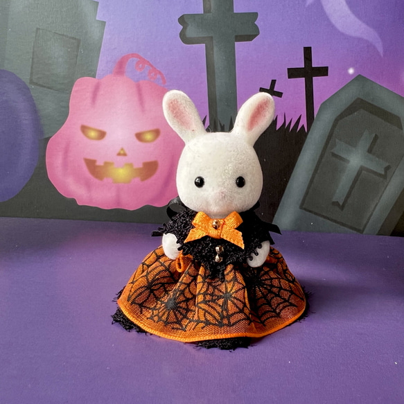 シルバニア＊ハロウィンワンピース＊赤ちゃんサイズ おもちゃ