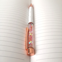 【キラキラ☆ジュエリービーズボールペン〜桜色〜】【簡易ラッピング無料】　さくら　サクラ　桜　ピンク　ボールペン　 9枚目の画像