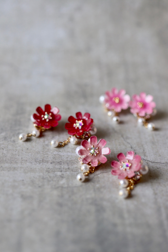 縁結びのピアス ※イヤリングコンバーター付 | majiko official shop