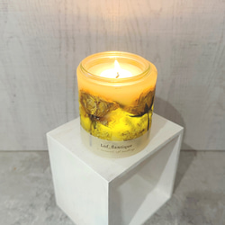 Botanical flower candle(ローズYE) LEDティーライトキャンドル付き 送料無料 6枚目の画像