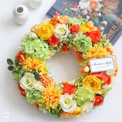 黄（イエロー） リース のおすすめ人気通販｜Creema(クリーマ) 国内