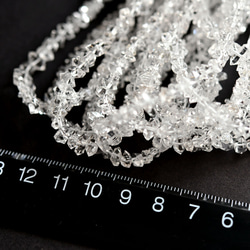 宝石質　極上ハーキマーダイヤモンド（5cmセット) 4-5.5mm　小粒 6枚目の画像