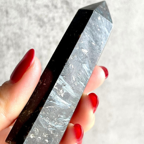 星葉石【アストロフィライト】タワー ポイント（74.4g）鉱物 天然石