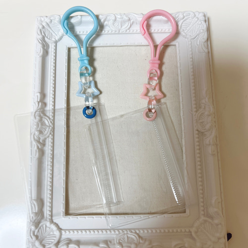 No.180E 20個 キャンディバッグ キーホルダー 星 パステルカラー ゆめ