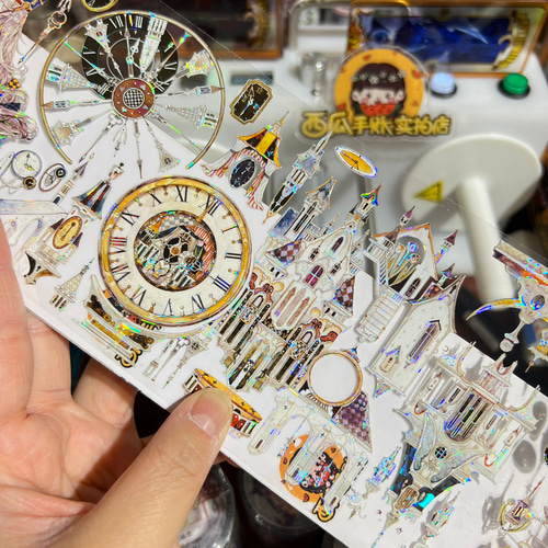 海外 PETテープ マスキングテープ 時計