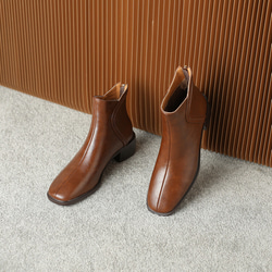 ★サイズ交換可能★本革製靴　ハンドメイドシューズ　ハイヒール　レディース ブーツ 10枚目の画像