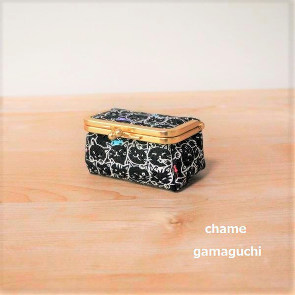 《國內包郵》Plump BOX型扣（Nyanko Black） 第1張的照片