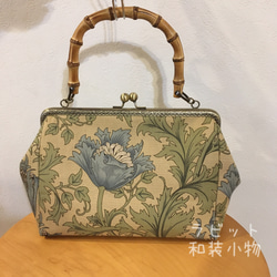 新作 ウィリアムモリス 半幅帯 ピンパーネル ウィローボウ 半巾帯 着物