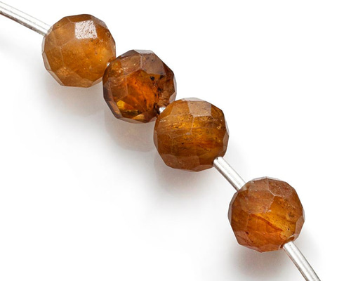 6粒売り ブラウントルマリンAA++ ラウンドカット4mm 天然石 ベリーズ