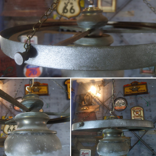 アメリカンヴィンテージ ハンドメイド 1点物 ビンテージ照明