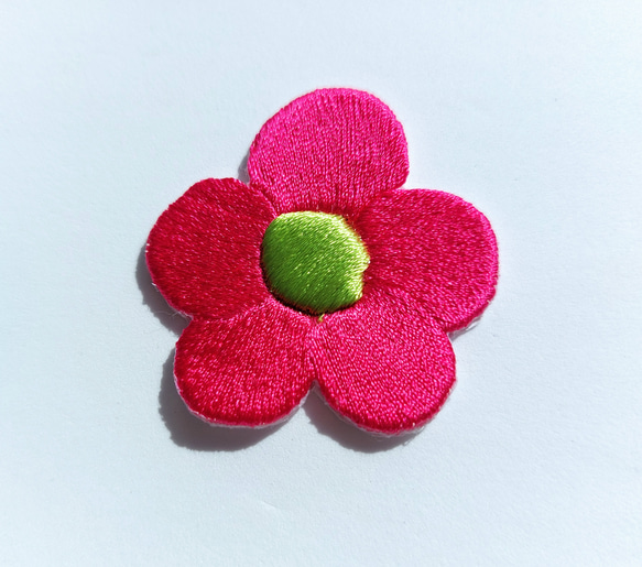 立体花 ワッペン アップリケ 刺繍 かわいい カワイイ 可愛い 面白い カラフル オリジナル 14枚目の画像