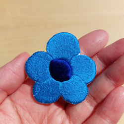 立体花 ワッペン アップリケ 刺繍 かわいい カワイイ 可愛い 面白い カラフル オリジナル 6枚目の画像