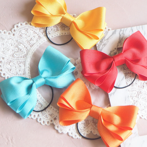 運動会リボン】カラフルリボン ヘアゴム fairy princess 通販 16462756