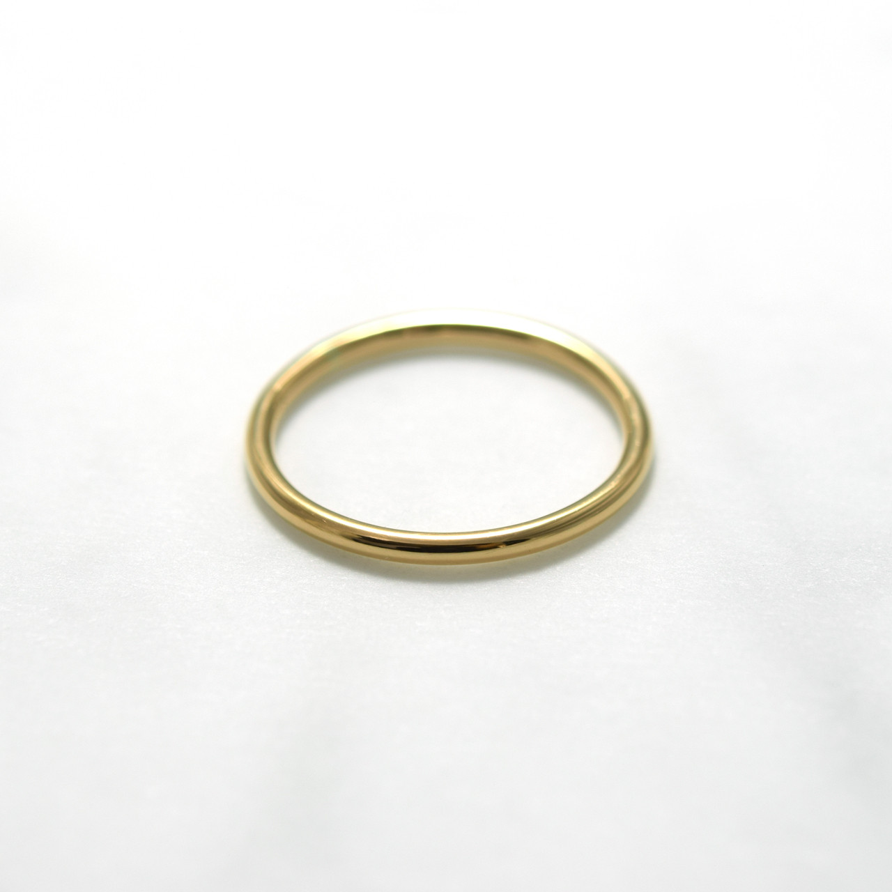 Pure Circle Ring / K18Gold 18金 指輪 / No.2 リングサイズ5号