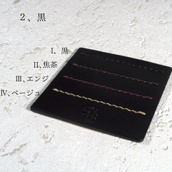 【色選択】カードが4枚入るパスケース 9枚目の画像