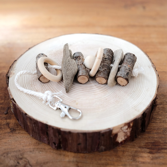 【受注オーダー】鳥さんのおもちゃ S｜桜と流木｜#日本の春2025 #桜2025 7枚目の画像