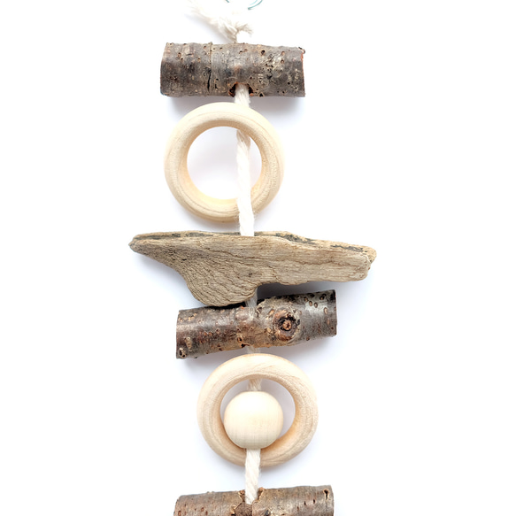 【受注オーダー】鳥さんのおもちゃ S｜桜と流木｜#日本の春2025 #桜2025 2枚目の画像