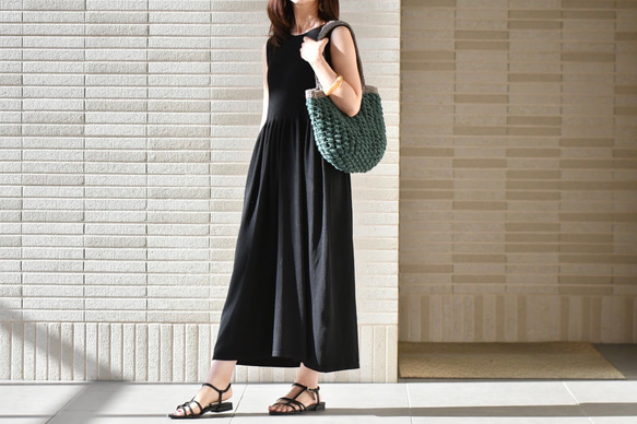 模様編みトートバッグ　受注製作 2枚目の画像