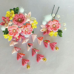 【2ヶ組¥600】ベビーシュシュ♡ペットシュシュ♡ミニシュシュ 最新作】【新色】グラスオーガンジー ミニシュシュ ベビーピンク