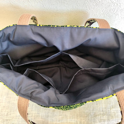 トートバッグ　　ハワイファッションブランドNOANOA のパッチバックからのリメイク品XS 8枚目の画像