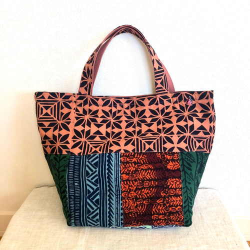 トートバッグ 〜 ハワイファッションブランドNOANOA のパッチバッグ