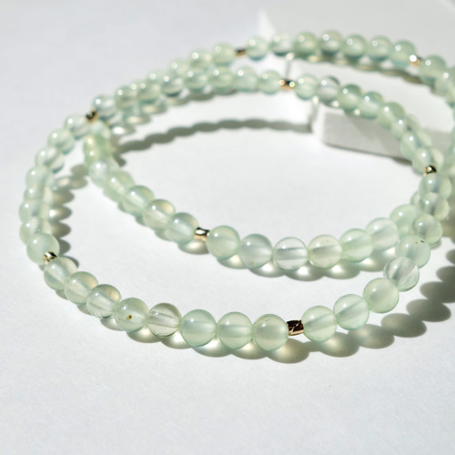 本格派ま！ Prehnite／【ハイクオリティ】みずみずしく爽やかなライト アクセサリー