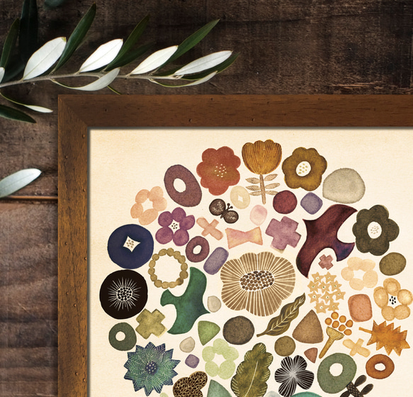 【北欧の自然詰め合わせ】(ポスター・シール・ポストカード・ステッカー） 3枚目の画像