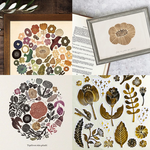 【北欧の自然詰め合わせ】(ポスター・シール・ポストカード・ステッカー） 1枚目の画像