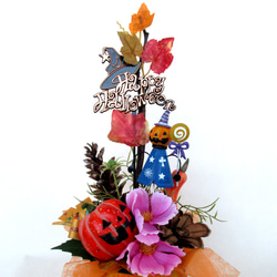 ハロウィンかぼちゃ器飾り　大23-3 2枚目の画像