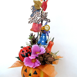 ハロウィンかぼちゃ器飾り　大23-3 7枚目の画像