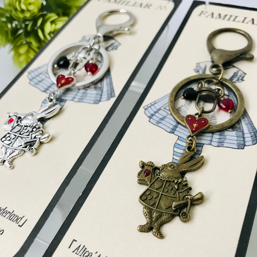 不思議の国のアリス」【白ウサギ(裁判)】アンティークゴールド