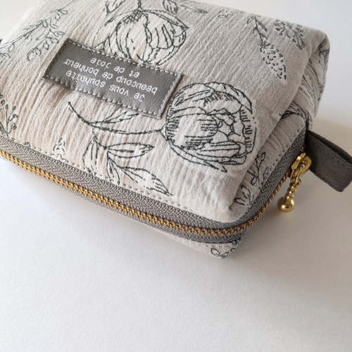 ハンドメイド☆布バスケット&ポーチ 簡単布バスケット作り方 布小物入れ DIY sewing tutorial Fabric