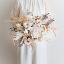 ハイビスカス ブーゲンビリア ウェディングブーケ リゾート ブーケ