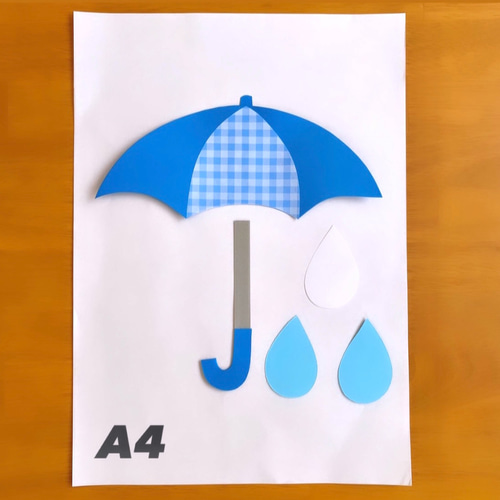 かたつむり てるてる坊主 梅雨 保育園 幼稚園 高齢者施設 壁面 その他