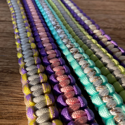 2色編み 選べるカラー約120種類！！> パラコード ストラップ スマホ