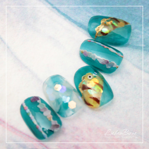 ウツボのネイル＊Bi ネイルチップ（つけ爪） LiebenBirne 通販