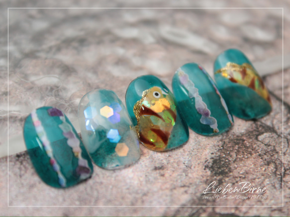 ウツボのネイル＊Bi ネイルチップ（つけ爪） LiebenBirne 通販