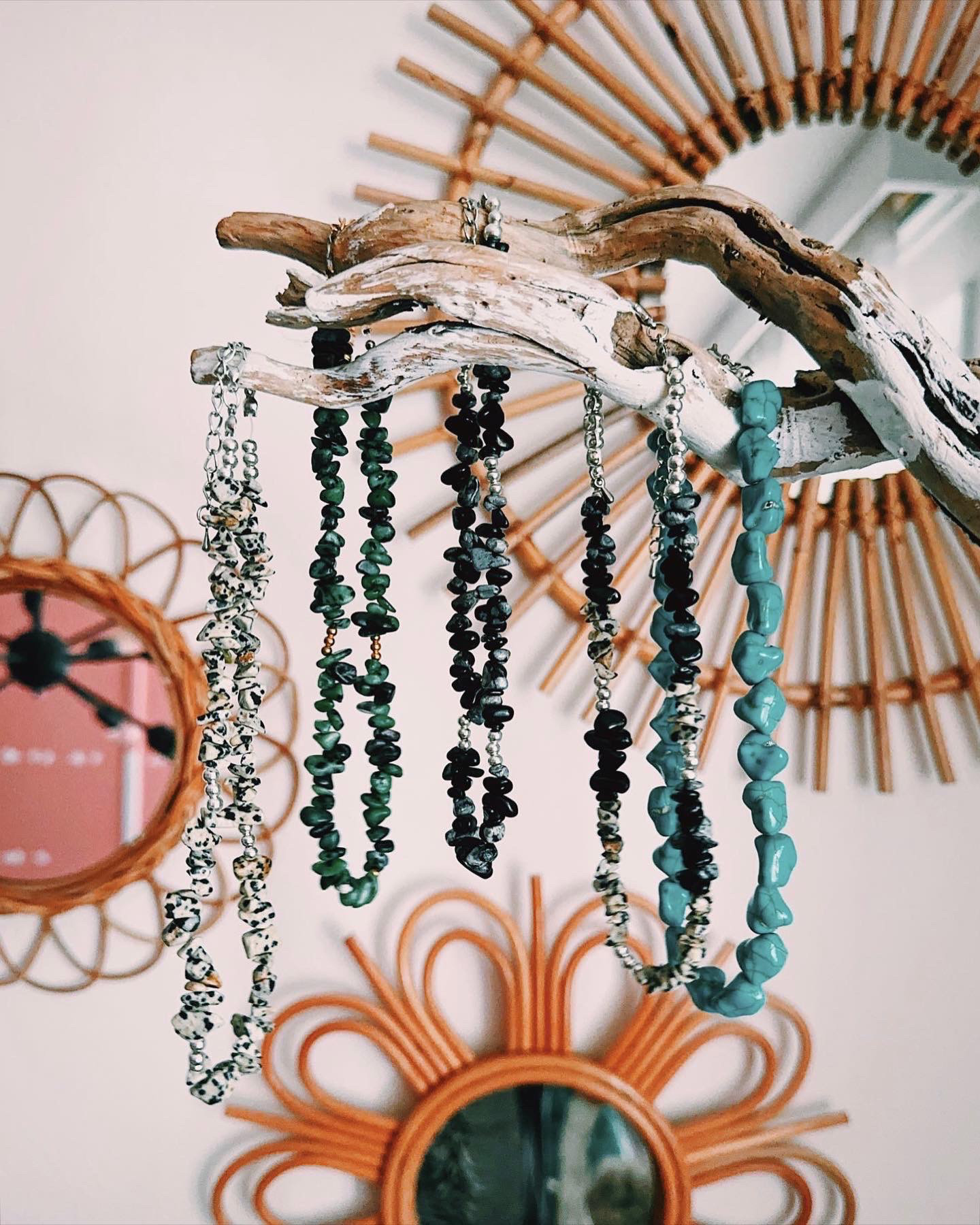 Handmade【Type-C】天然石ネックレスチョーカー