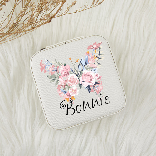 オーダーメイド】名入れ蝶ジュエリーボックス・ジュエリー収納