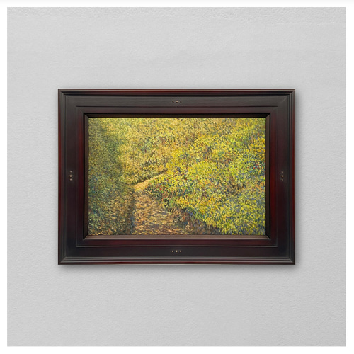 絵画 574 油絵/風景/街角/シドニー/オフィス街/F20号