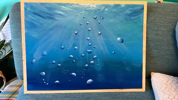 海の生物 二部構成の絵画 ホワイトフレーム Amazon.co.jp: 金魚 海の生き物 似顔絵 面白い シュルレアリスム