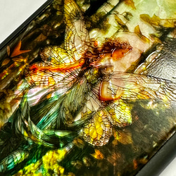 珍珠母貝天然貝殼仙女貝殼手機殼，防震保護套，適用於 iPhone 15（所有型號）036 第3張的照片