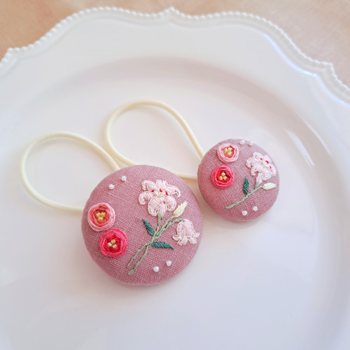 ユリ♡♡さま専用になります♡ヴィンテージドイリー＆刺繍·͜· ♡ ユリウスk9ハーネス 刺繍ネーム オリジナルネーム 2枚セット