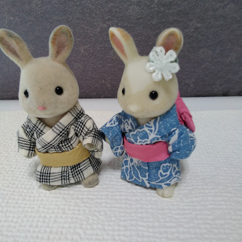 シルバニアファミリー ペア浴衣姿 その他人形 ポンタ 通販 16466910