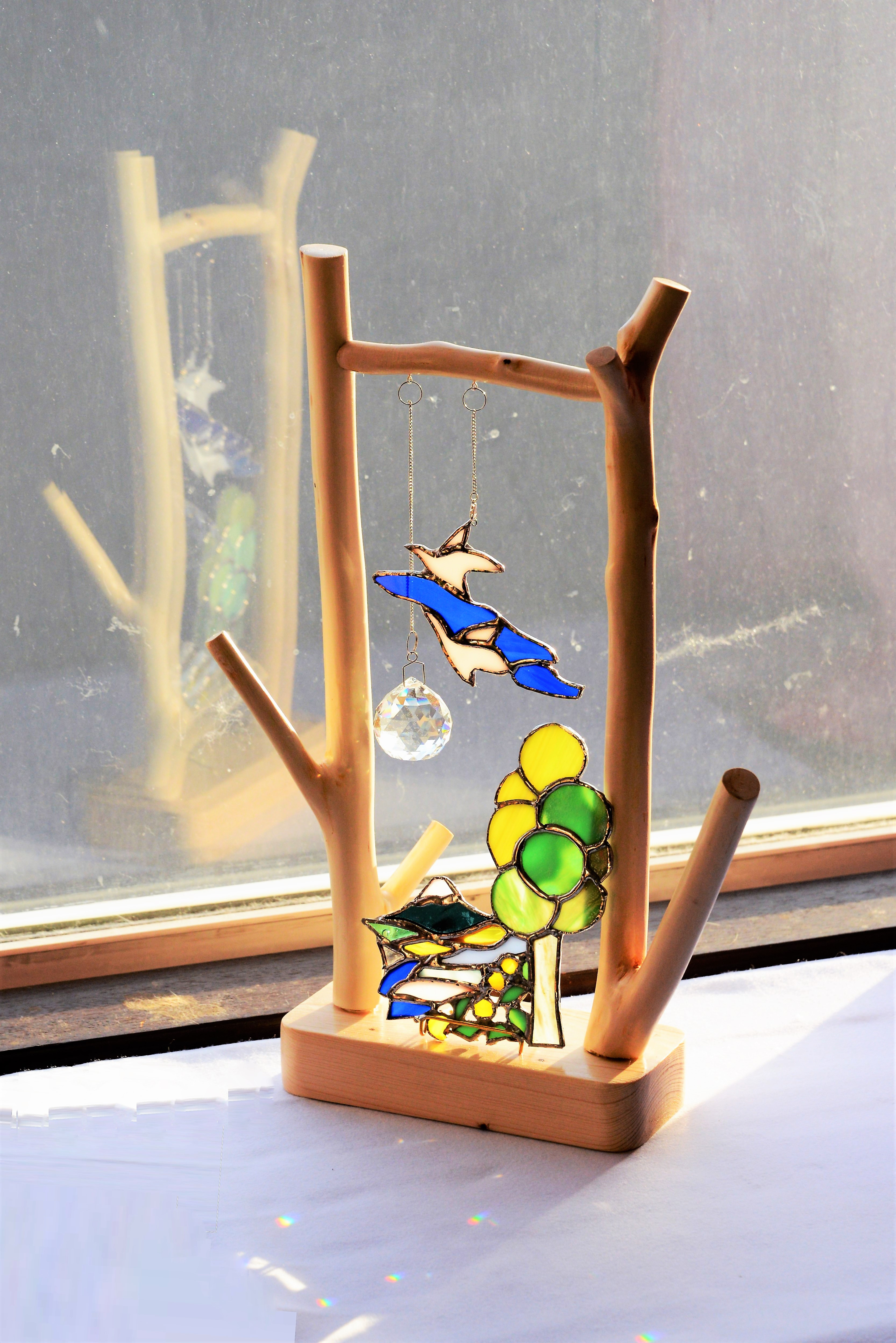 ステンドグラスサンキャッチャー　No 190SG