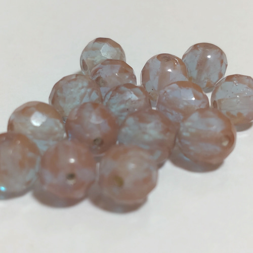 アンティークサフィレットのビーズ【約8mm：一粒】 ビーズ 法月 通販