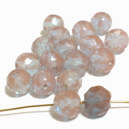 【専用】アンティークサフィレット　7粒ビーズネックレス サフィレットのスターカットビーズネックレス - アンティーク k-nuts