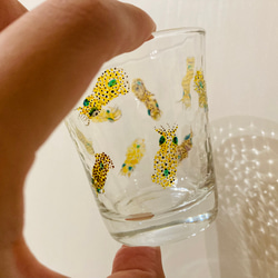 アオリイカの稚イカ　日本酒グラス 4枚目の画像