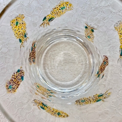 アオリイカの稚イカ　日本酒グラス 2枚目の画像