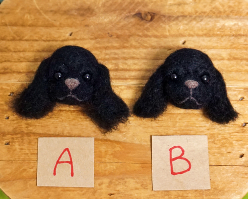 ☆Bさま御予約品☆アメリカンコッカースパニエル（ブラック）マリン